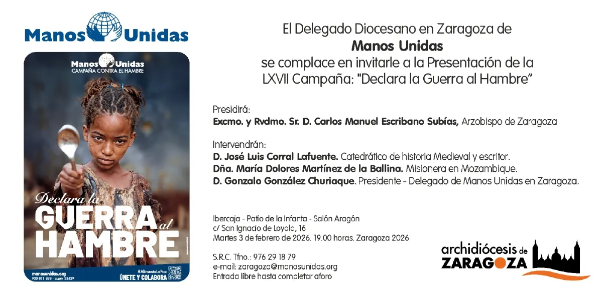 Presentación campaña: Declara la Guerra al Hambre