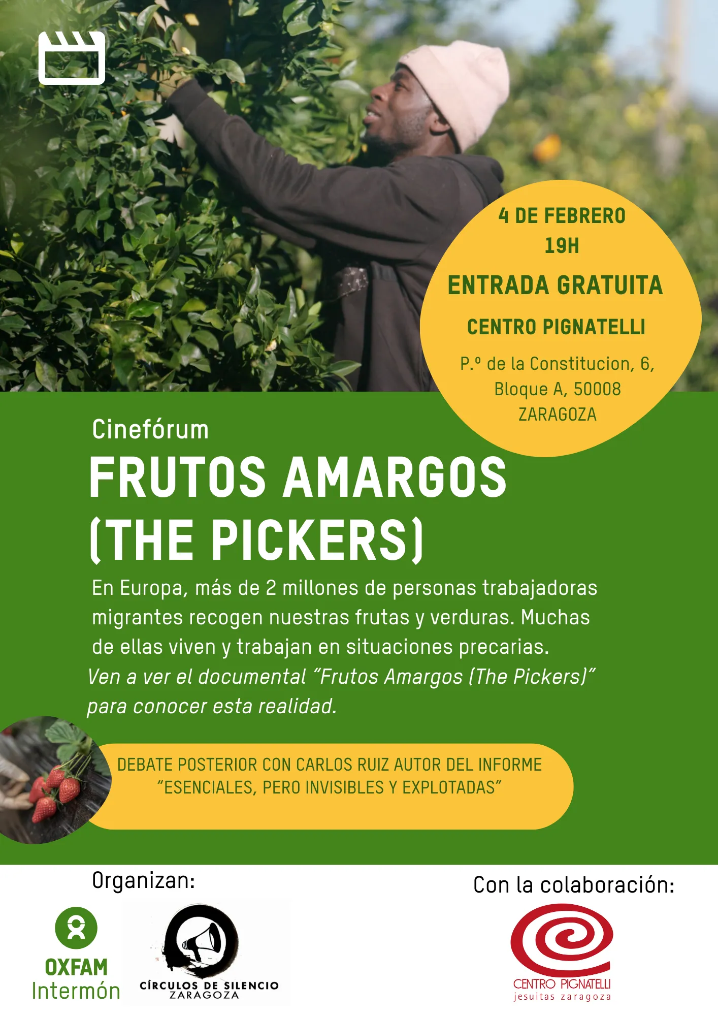 Cineforum: Frutos Amargos (The Pickers)