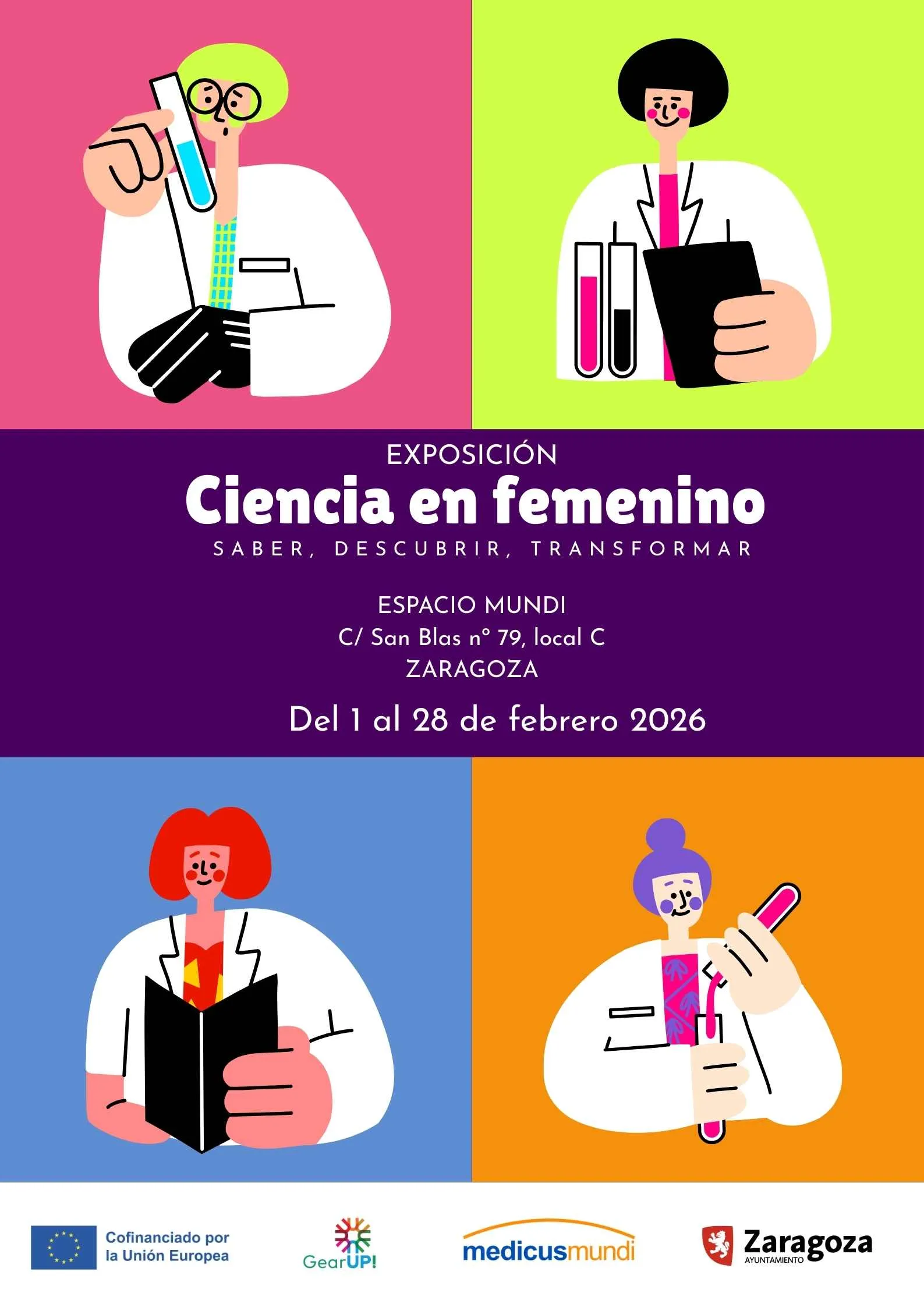 Exposición Ciencia en femenino