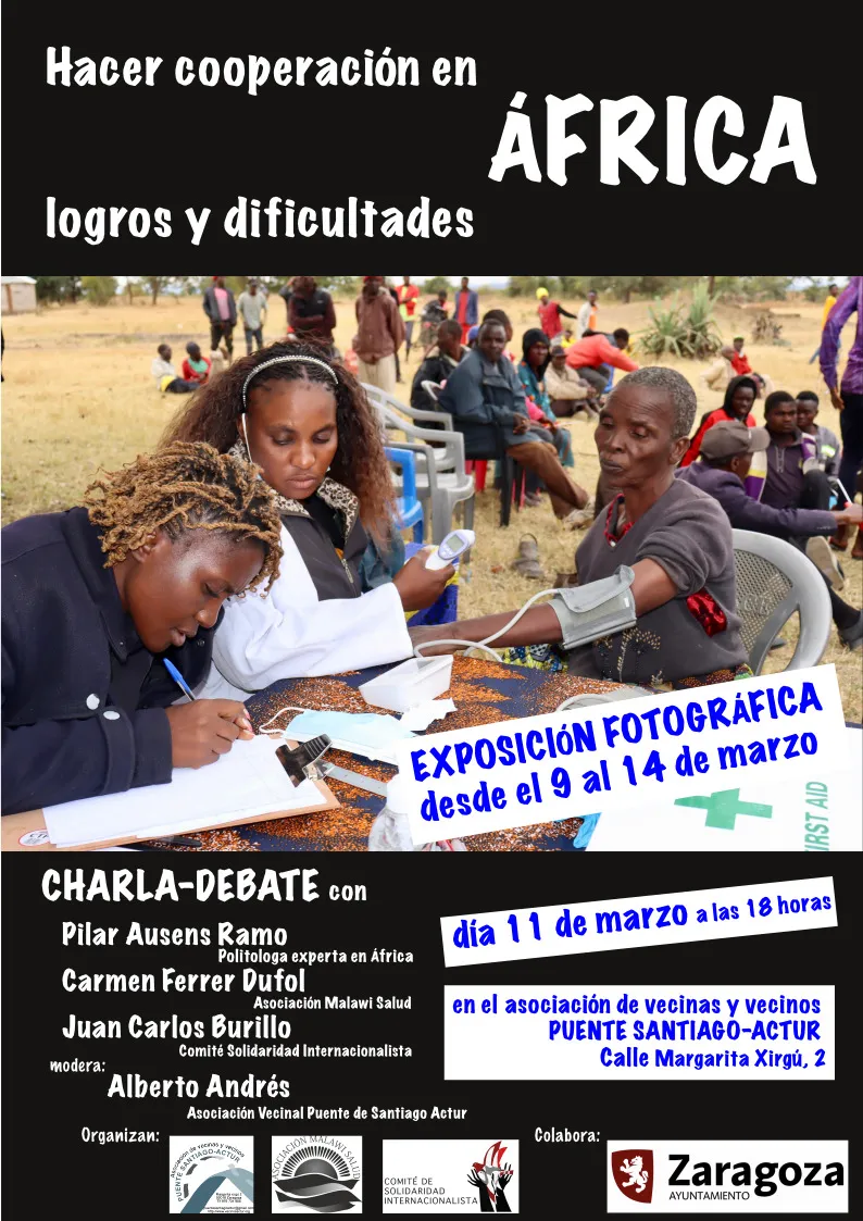 Hacer cooperación en África, logros y dificultades EXPO FOTO