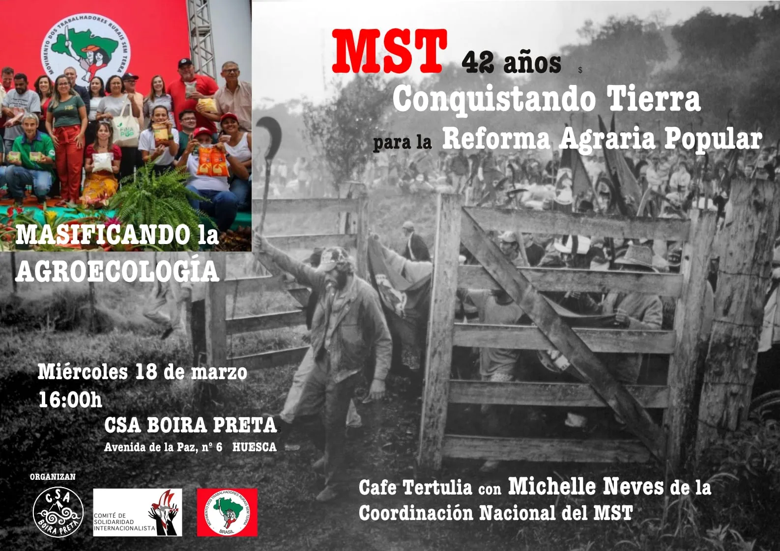 MST, 42 años conquistando tierra para la reforma agraria popular
