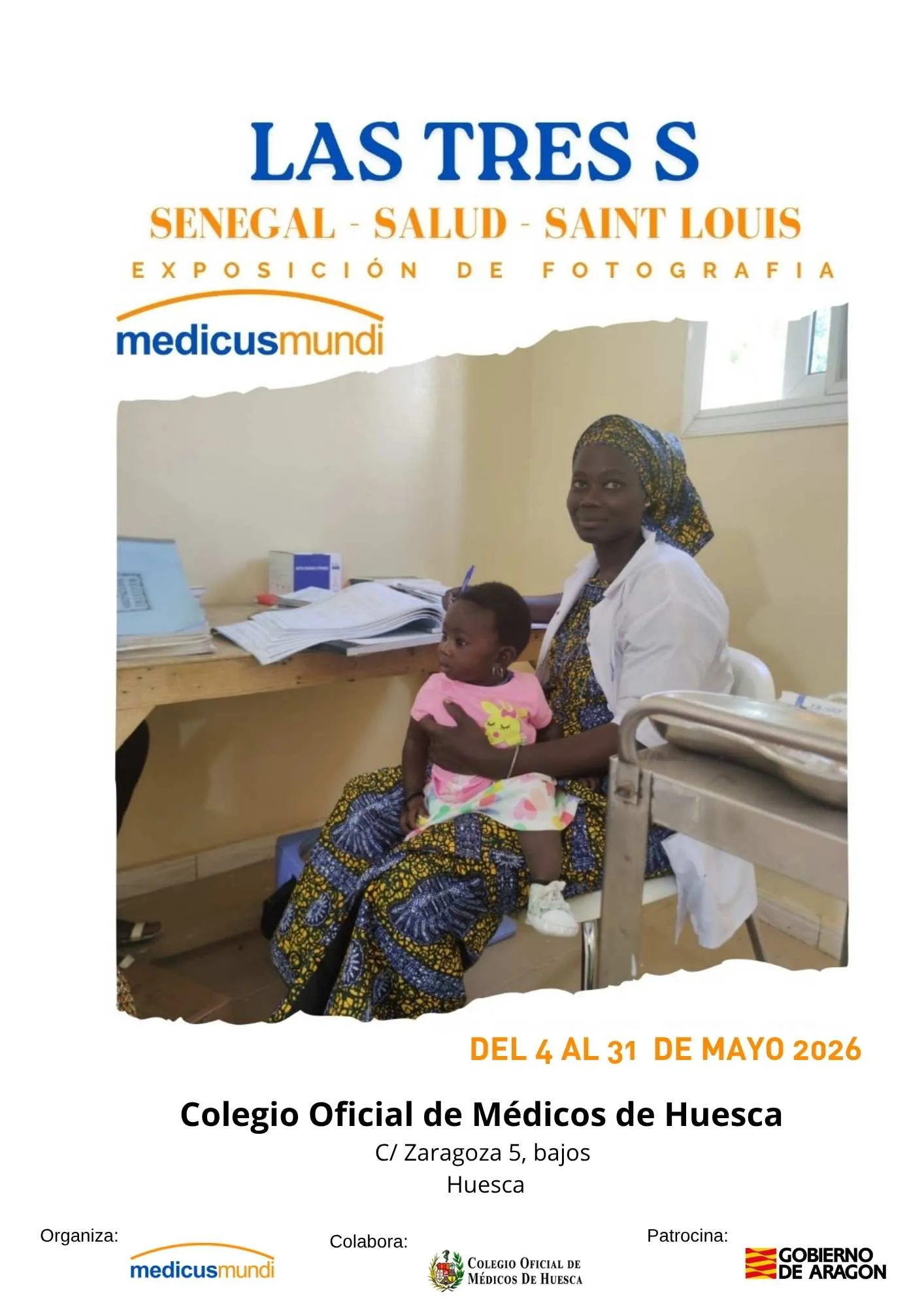 Exposición fotográfica “Las tres S: Senegal, Salud, Saint Louis”