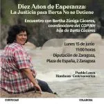 Encuentro “Diez años de esperanza: la justicia para Bertha no se detiene”