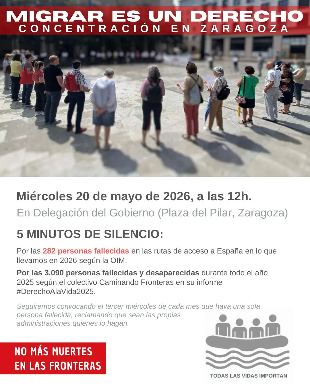 Concentración Migrar es un Derecho