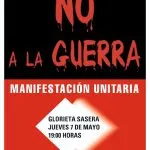 Manifestación NO A LA GUERRA