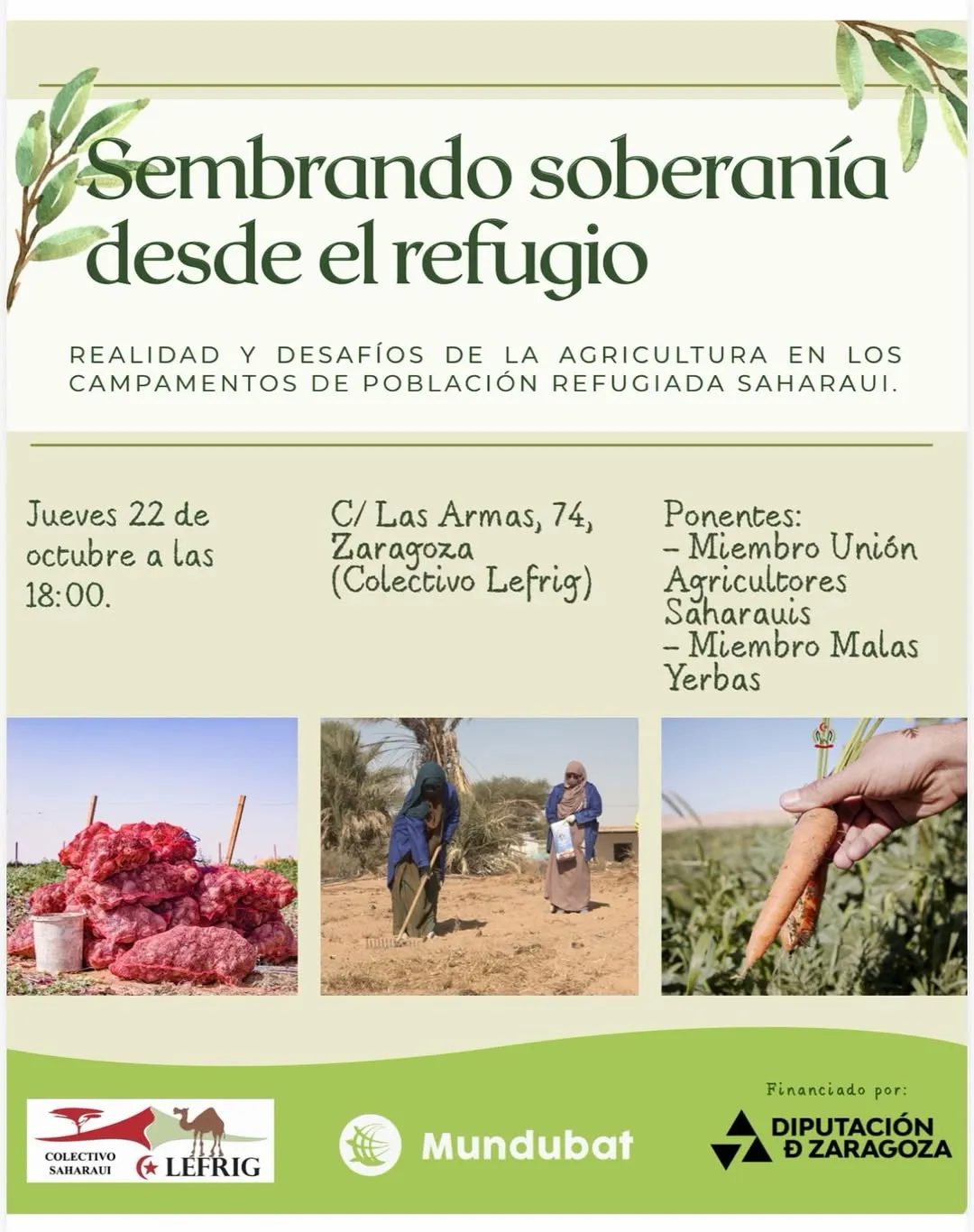 Sembrando soberanía desde el refugio