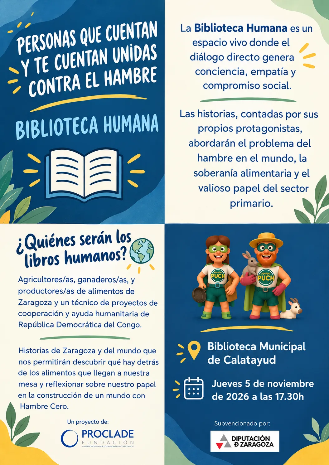 Biblioteca Humana con Proclade