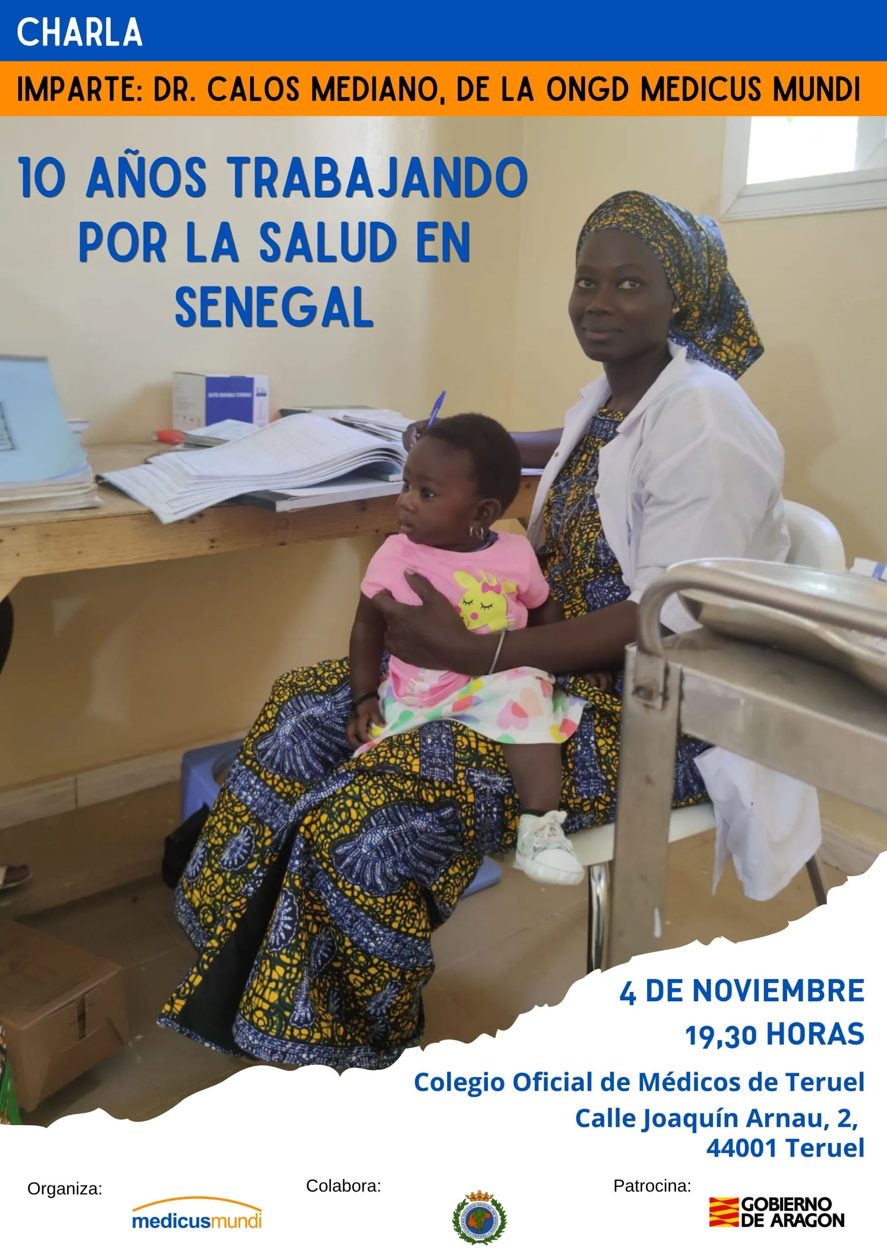 Charla: “10 años trabajando por la salud en Senegal”
