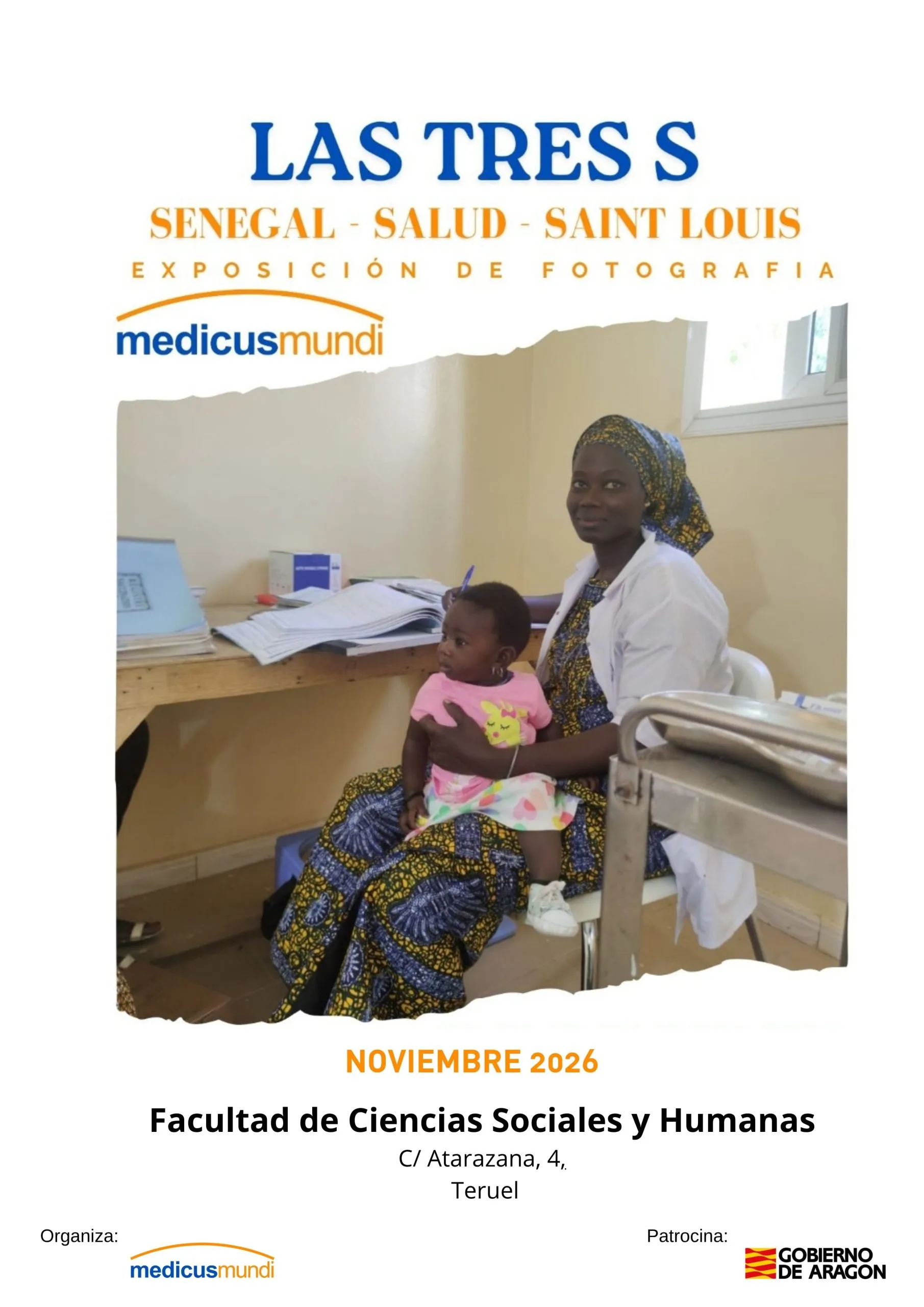 Exposición: “Las 3S: Senegal, salud, Saint Louis”