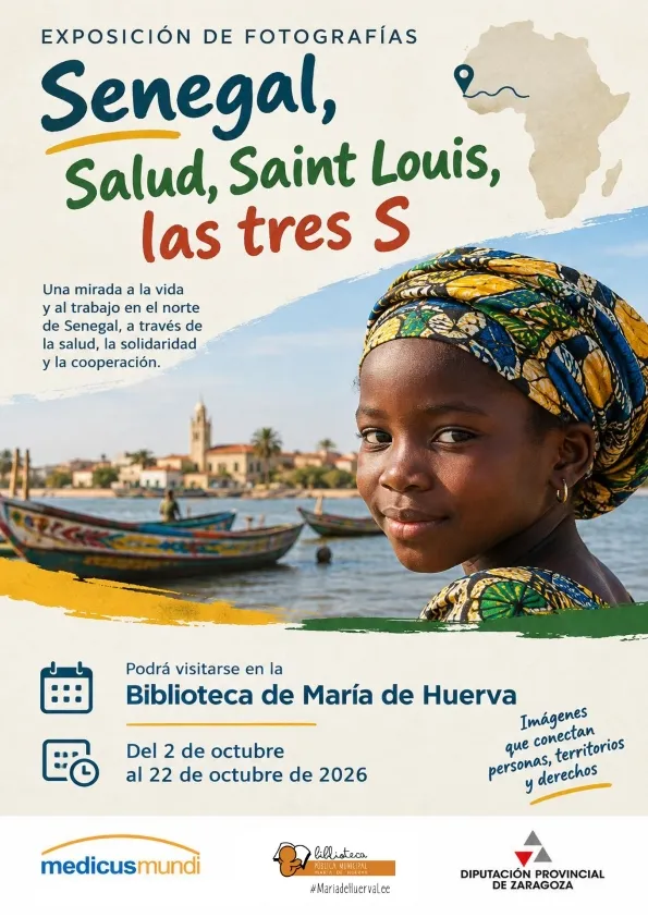 Acercando Senegal en María de Huerva