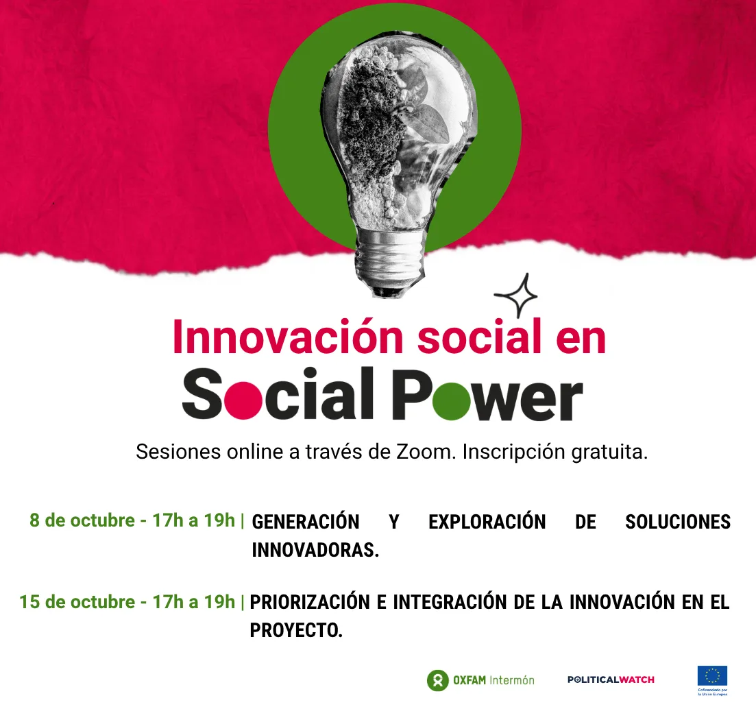 Sesiones online en innovación social power