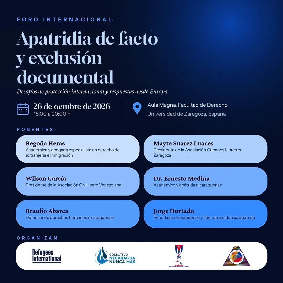Conversatorio sobre la apatridia de facto y sus consecuencias humanas y jurídicas