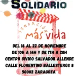XI Mercadillo Solidario de Fundación Más Vida